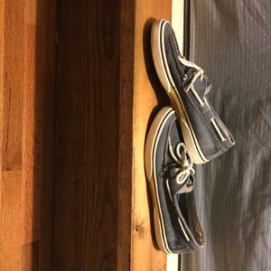 Navy blue sperry’s